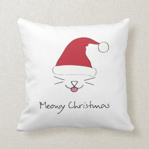 Meowy Weihnachtenpurfect Wurfskissen dieser Kissen