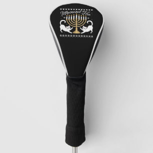 Meowzel Tov Lustiger Chanukka Hanukkah-Hässlicher- Golf Headcover
