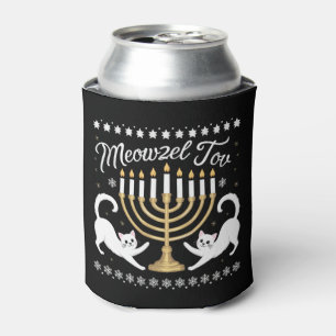 Meowzel Tov Lustiger Chanukkah Chanukka hässlicher Dosenkühler