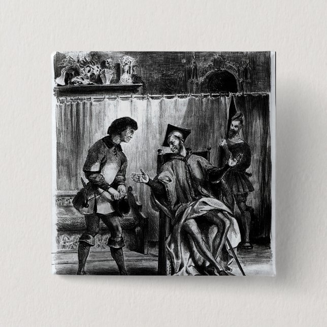 Mephistopheles und der Schüler Button (Vorderseite)