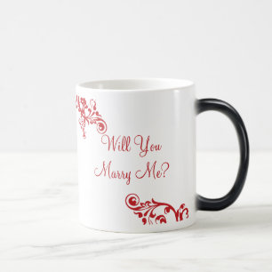 M'épouserez-vous ? Tasse cachée de Flourish de