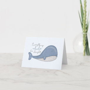 Mer Animal Pun : Tout Baleine être bien Note C