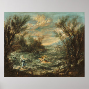 Mer de Galilée - A. Magnasco Poster des Beaux-Arts