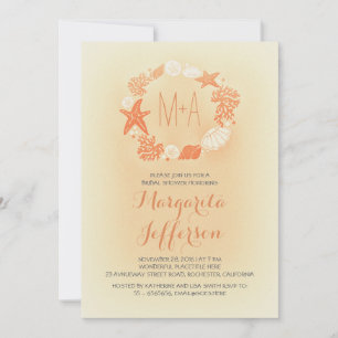 mer mer mer mer mer plage nuptiale invitation douc