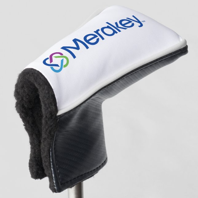 Merakey Logo Golf Club Putter Abdeckung Golf Headcover (3/4 Vorderseite)