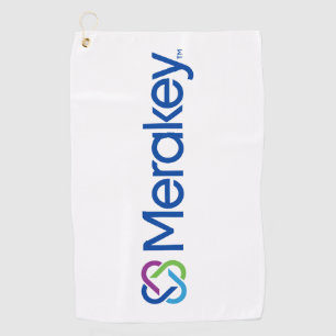 Merakey Logo Golf Handtuch