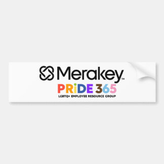 Merakey PRIDE Autoaufkleber