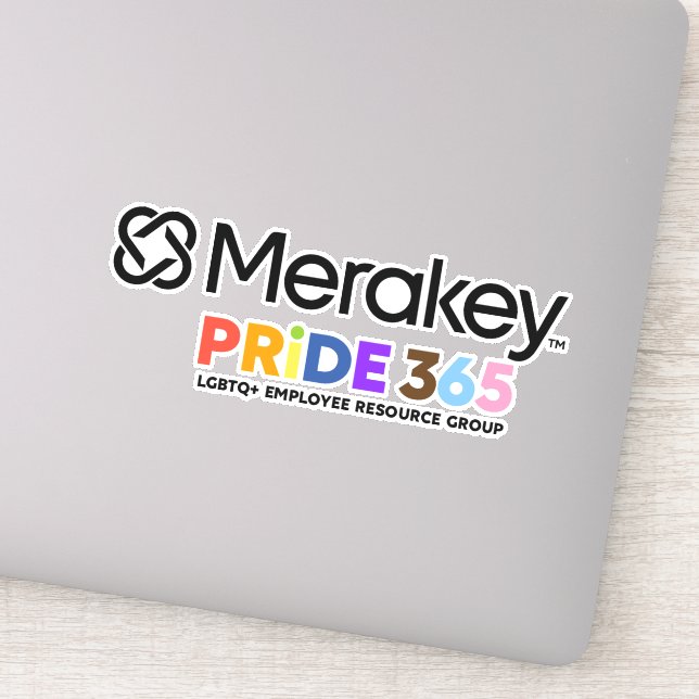 Merakey PRIDE Cutout Stickers Aufkleber (Detail)