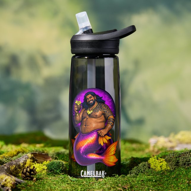 Merbear Lagoon - Maleko Tai Trinkflasche (Außenbereich (gedreht))
