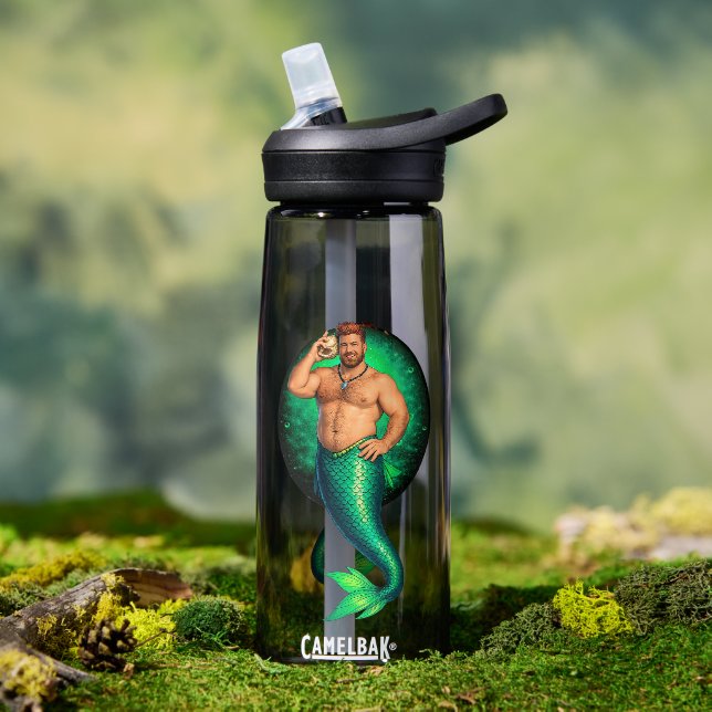 Merbear Lagoon - Tadhg Ó Farraige Trinkflasche (Außenbereich (gedreht))