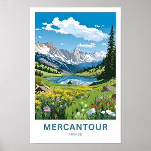 Mercantour France Travel Print Poster