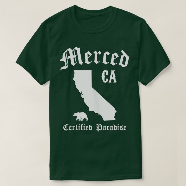 Merced CA Certified Paradise Merced Tank Top (Design vorne)