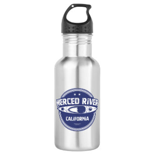 Merced River California Kayaking Edelstahlflasche