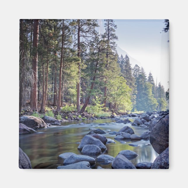 Merced River | Yosemite National Park at Sunrise Magnet (Vorne)