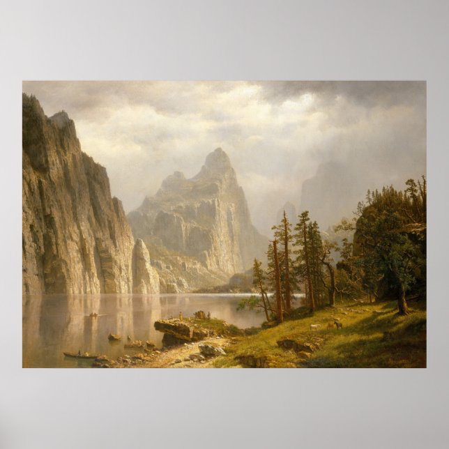Merced River, Yosemite Valley 1866 - Affiche (Devant)