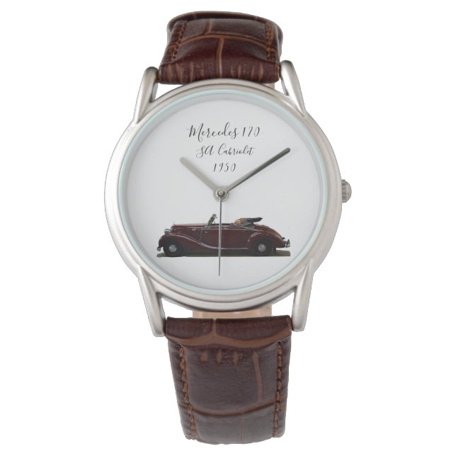MERCEDES 170 SA CABRIOLET 1950 ARMBANDUHR (Vorderseite)