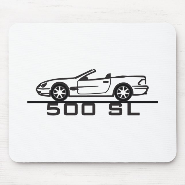 Mercedes 500 SL Typ 230 Mousepad (Vorne)