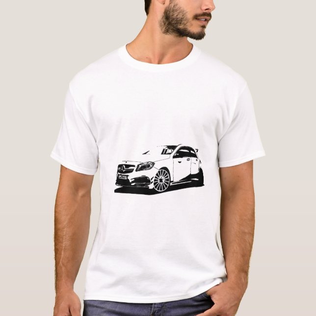 Mercedes AMG A45 T-Shirt (Vorderseite)