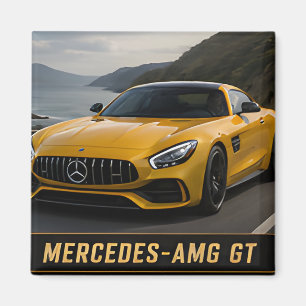 Mercedes-AMG GT modernes deutsches Hochleistungsfa Magnet