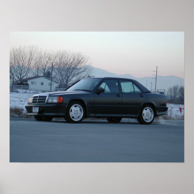 Mercedes-Benz 190 E 2,3-16 Poster (Vorne)