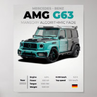 Mercedes-Benz AMG G63 MANSORY Algorithmic Fade Ext