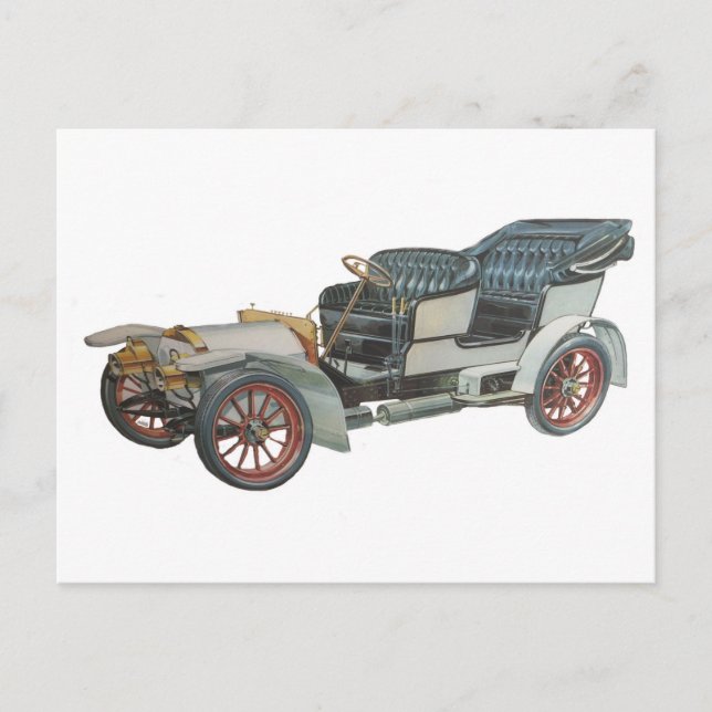 Mercedes Benz Oldtimer Postkarte (Vorderseite)