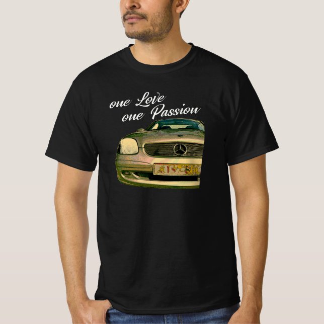 Mercedes Benz - SLK R170 - One Love - one Passion T-Shirt (Vorderseite)