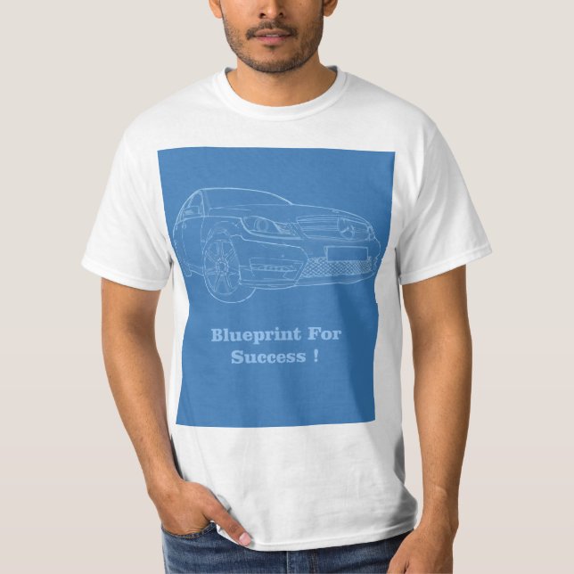 MERCEDES-BENZplan für Erfolg T-Shirt (Vorderseite)