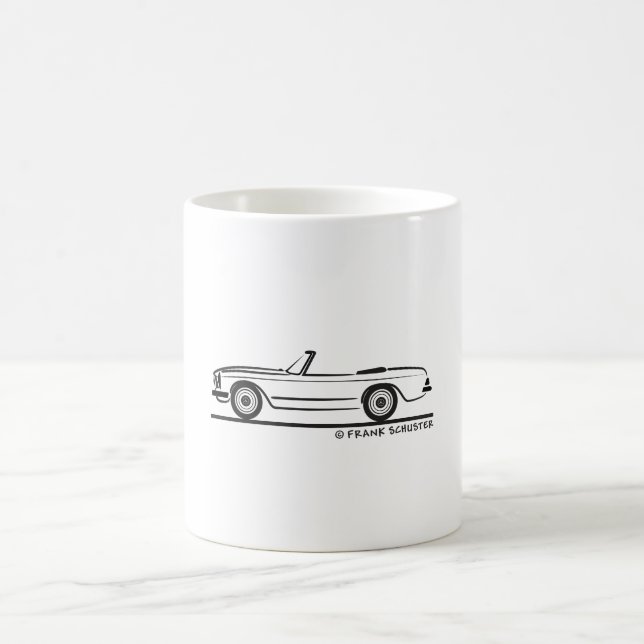 Mercedes SL Pagode Pagoda Kabrio Kaffeetasse (Mittel)