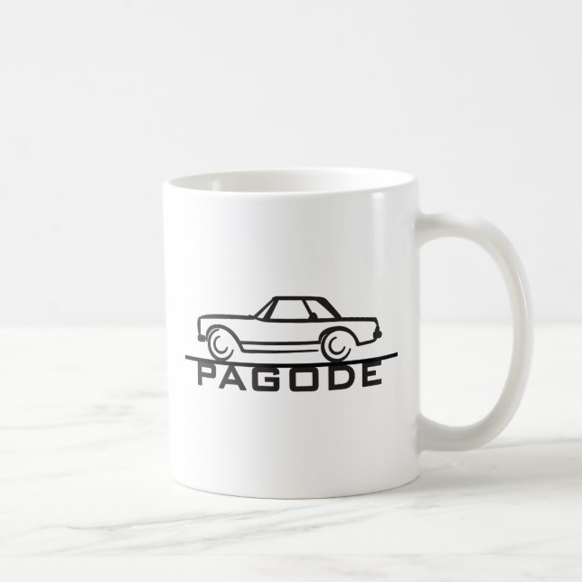 Mercedes SL Pagode Typ 113 Kaffeetasse (Rechts)