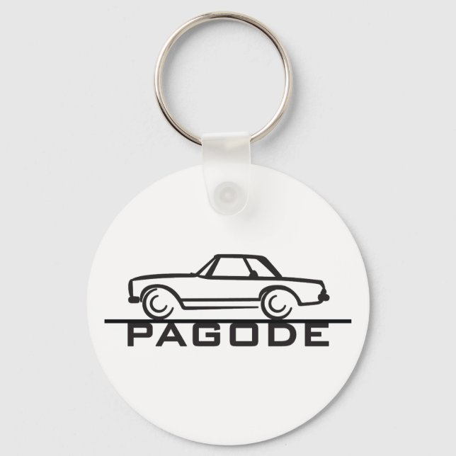 Mercedes SL Pagode Typ 113 Schlüsselanhänger (Vorderseite)