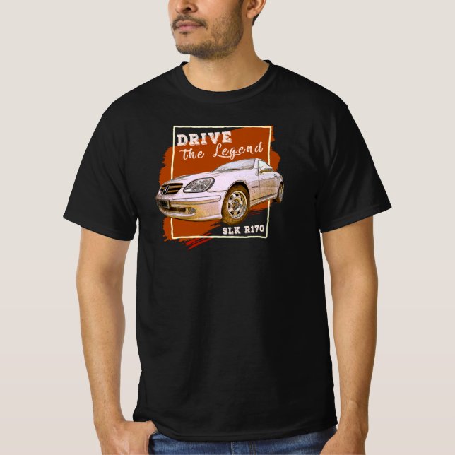 Mercedes SLK R170 - Drive the Legend T-Shirt (Vorderseite)
