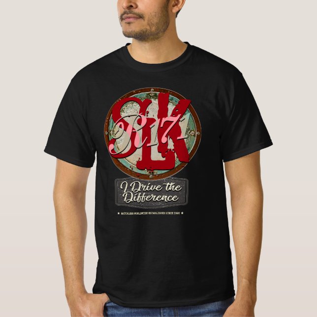 Mercedes SLK R171 - I drive the difference T-Shirt (Vorderseite)