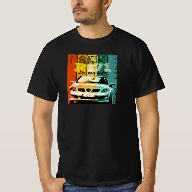 Mercedes SLK R171 - Its my Life T-Shirt (Vorderseite)