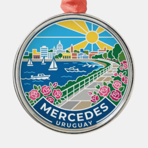 Mercedes Uruguay Ornament Aus Metall