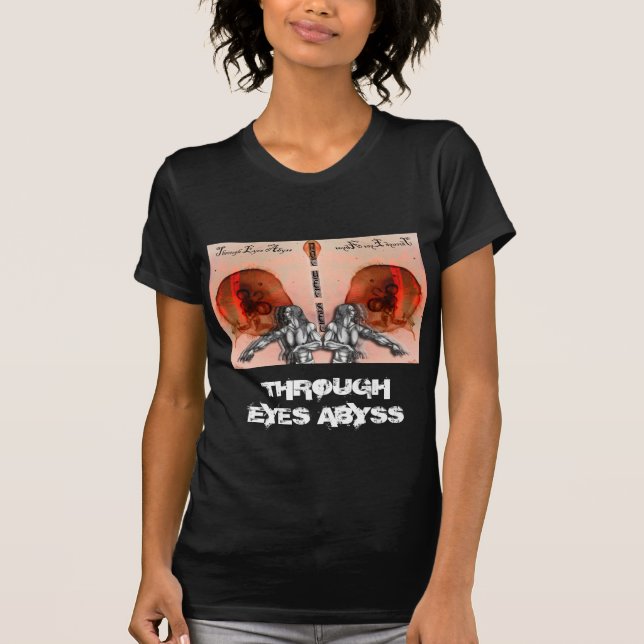 Merch "Through Eyes Abyss" T-Shirt (Vorderseite)