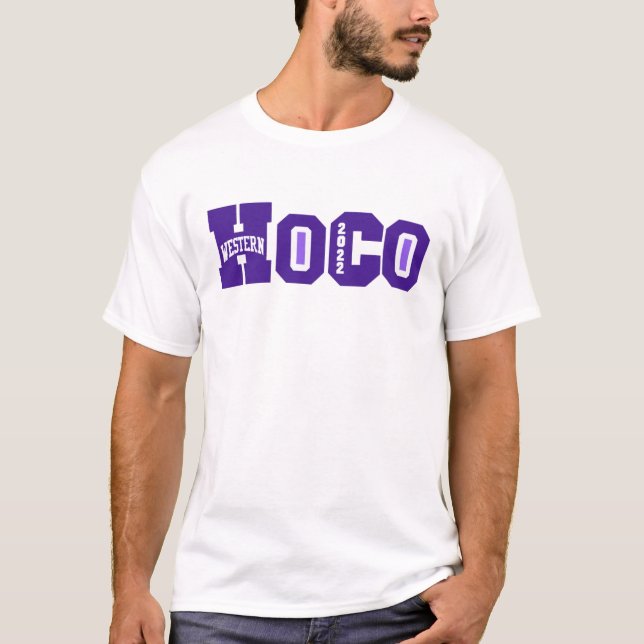 Merch Western Hoco 2022  T-Shirt (Vorderseite)