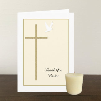 Merci à la carte de pasteur