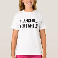 Merci à la famille. T-shirt