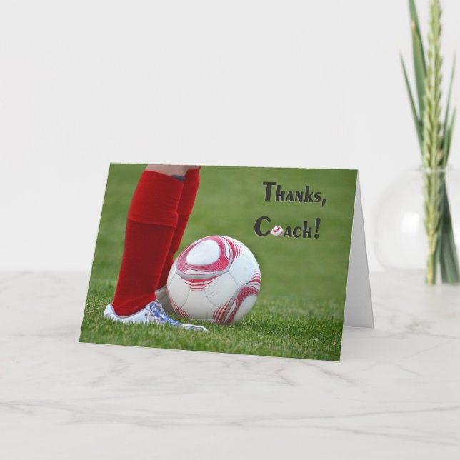 Merci à l'entraîneur de football (Devant)