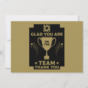 Merci à l'équipe d'entreprise