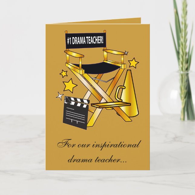 Merci à mon professeur de drame : Jeu (Devant)