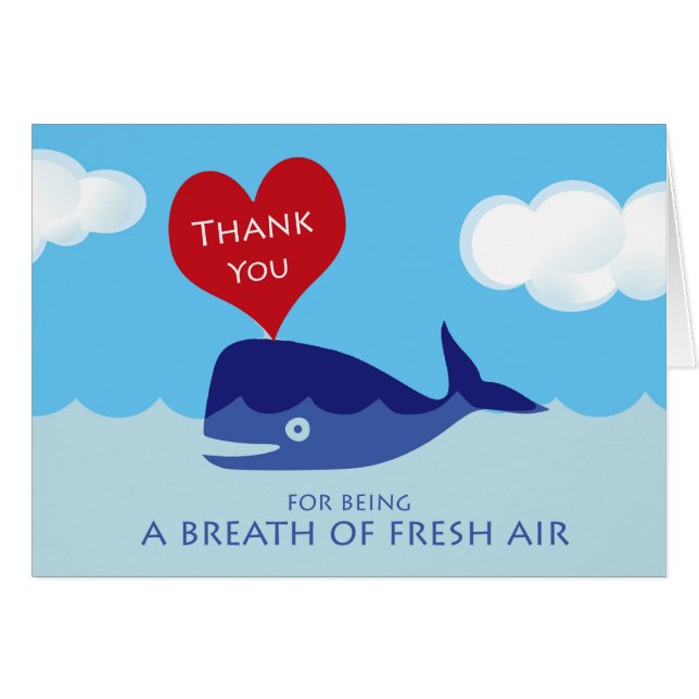 Merci à un thérapeute respiratoire, air frais (Devant horizontal)