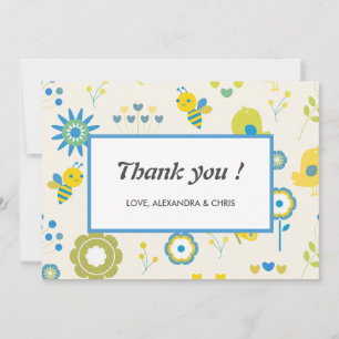 Merci abeille maman pour l'abeille Baby shower