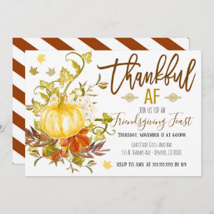 Merci AF Thanksgiving Invitation