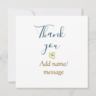 Merci ajoutez nom message simple calligraphie élég