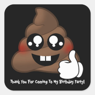 Merci Anniversaire Pouce Up Stickers Emoji