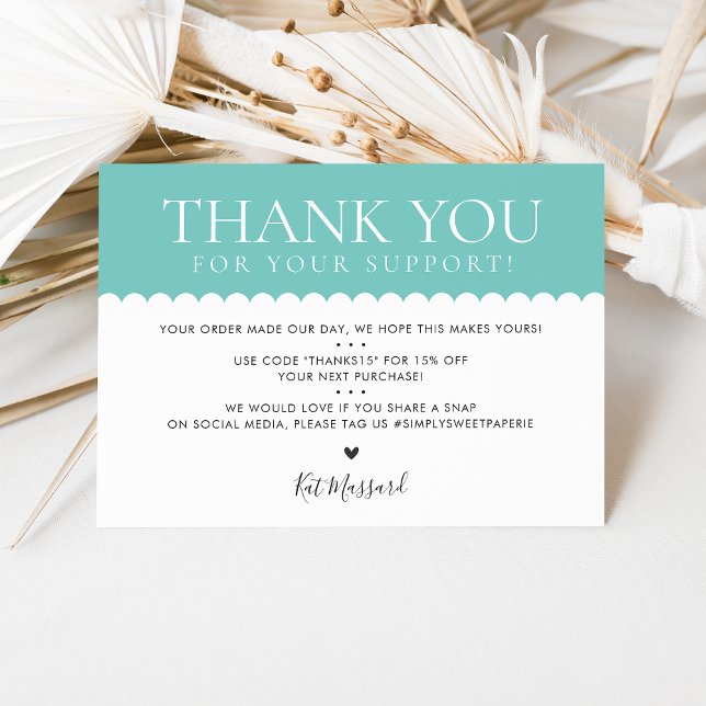 Merci artisanal professionnel joli vert menthe (Créateur téléchargé)