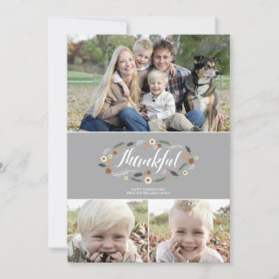 Merci au Carte photo de Thanksgiving