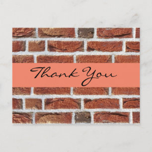 Merci au nouveau client. Carte postale